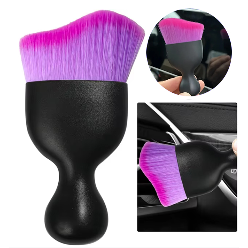 Interior Detailing Kit - Car Vent Purple Cleaning Soft Brush