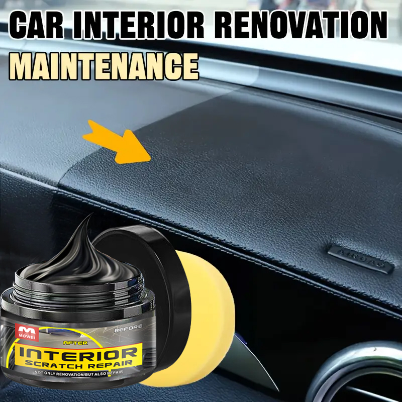 Trim Restorer Plastic - Car Interior Scratch Remover Paste -