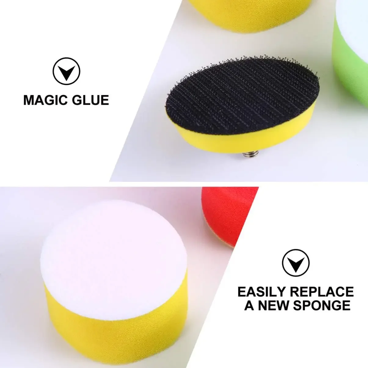 5/16 Pcs 2 Inch Polishing Spon - Polish Pad Set Buffer recension och pris
