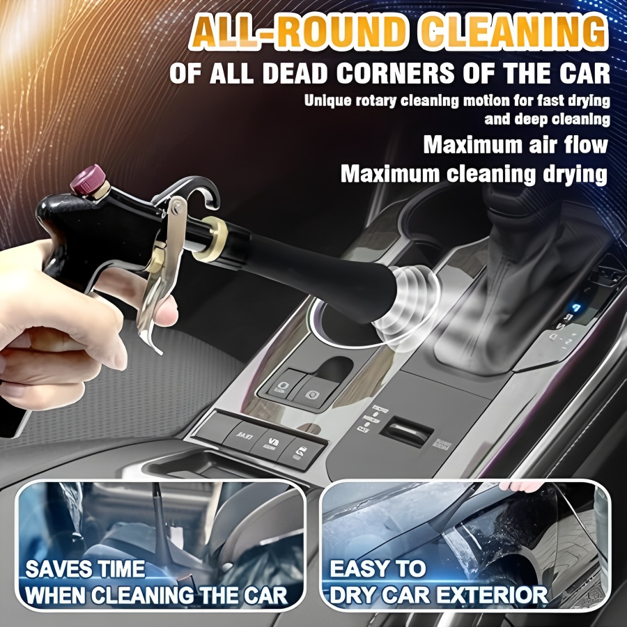 Air Blow Gun Car Interior Clea - Dirt Brush Interior recension och pris