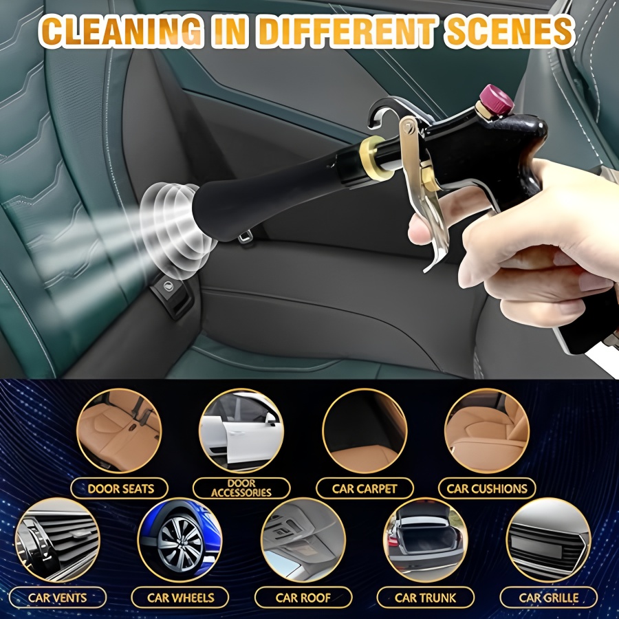 Air Blow Gun Car Interior Clea - Dirt Brush Interior recension och pris
