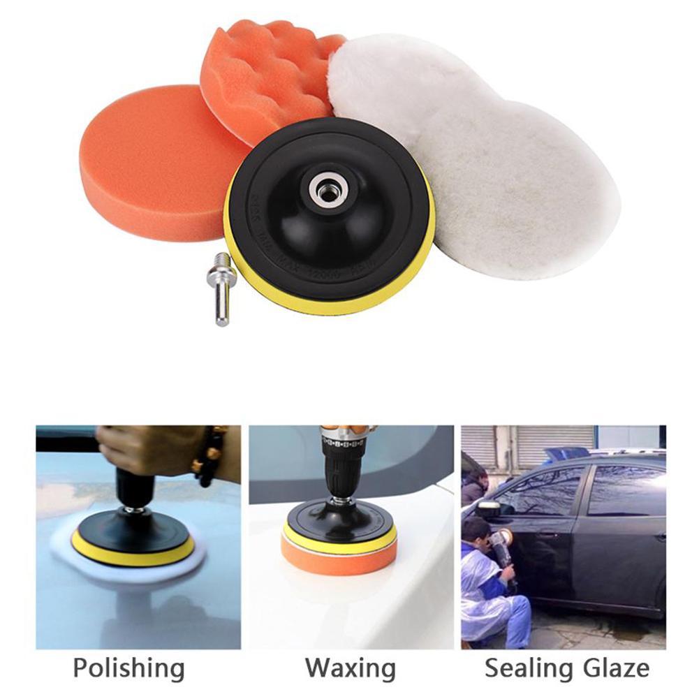 6pcs/set Car Polishing Sponge  - Polish Pad Set Buffer recension och pris