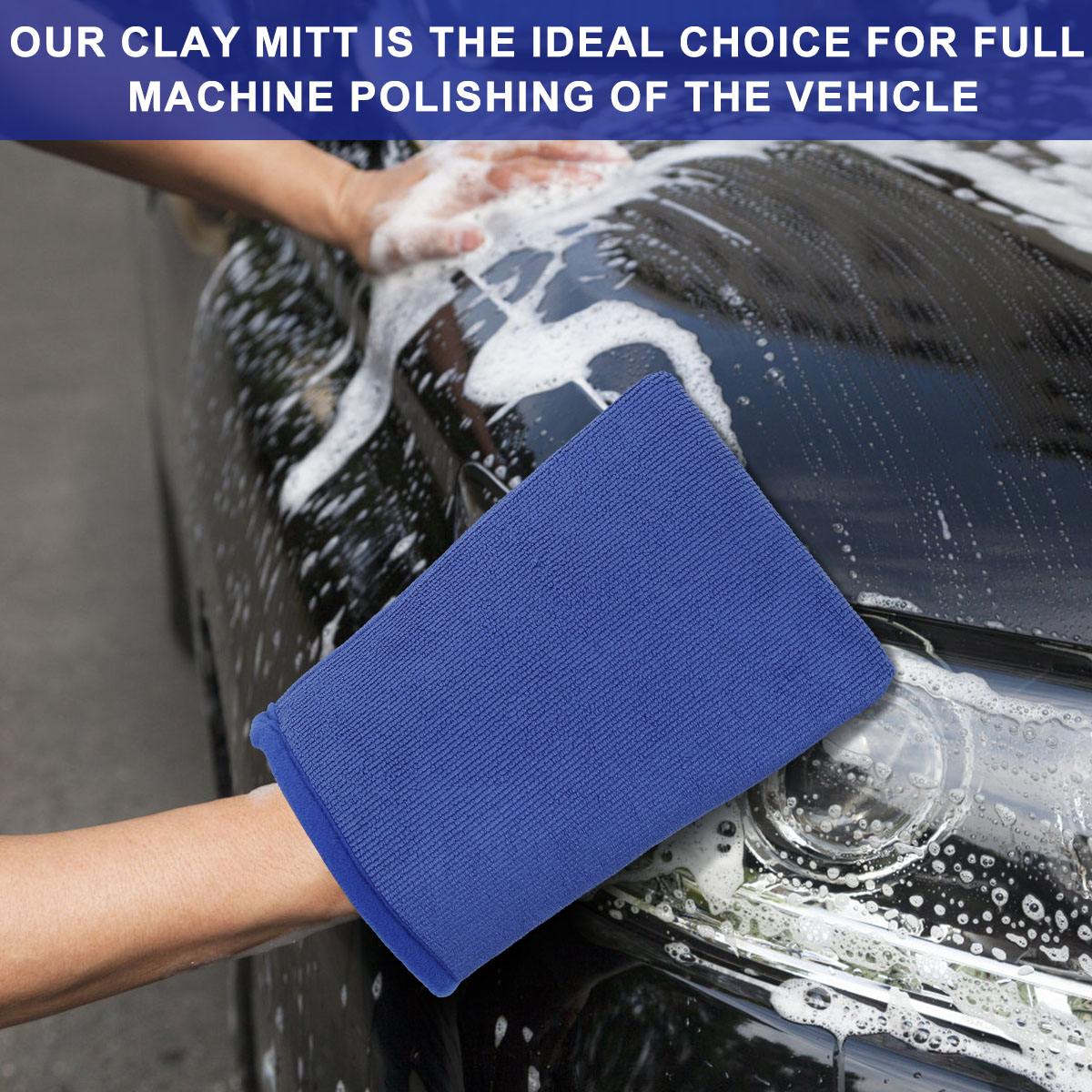 Magic Clay Bar Washing Gloves  - Clay Bar Lubricant recension och pris