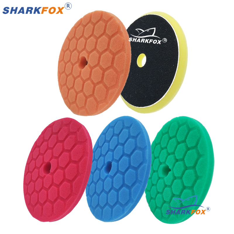 Sharkfox 5 pieces/set 5 Inch(1 - Polish Pad Set Buffer recension och pris