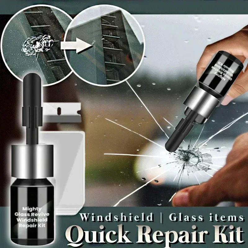 Car Windshield Cracked Repair  - Glass Cleaner Streak recension och pris