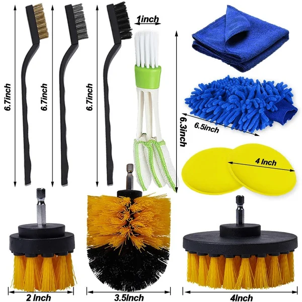 26/17/13/5Pcs Detailing Brush  - Interior Detailing Kit recension och pris