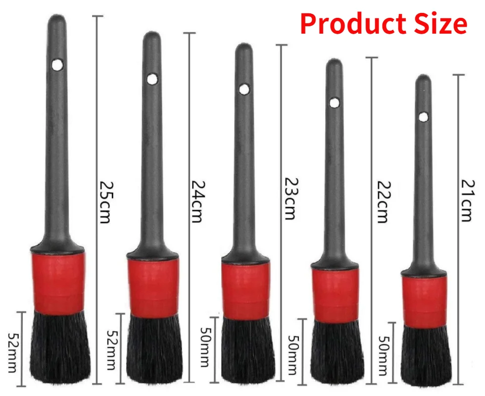 26/17/13/5Pcs Detailing Brush  - Interior Detailing Kit recension och pris