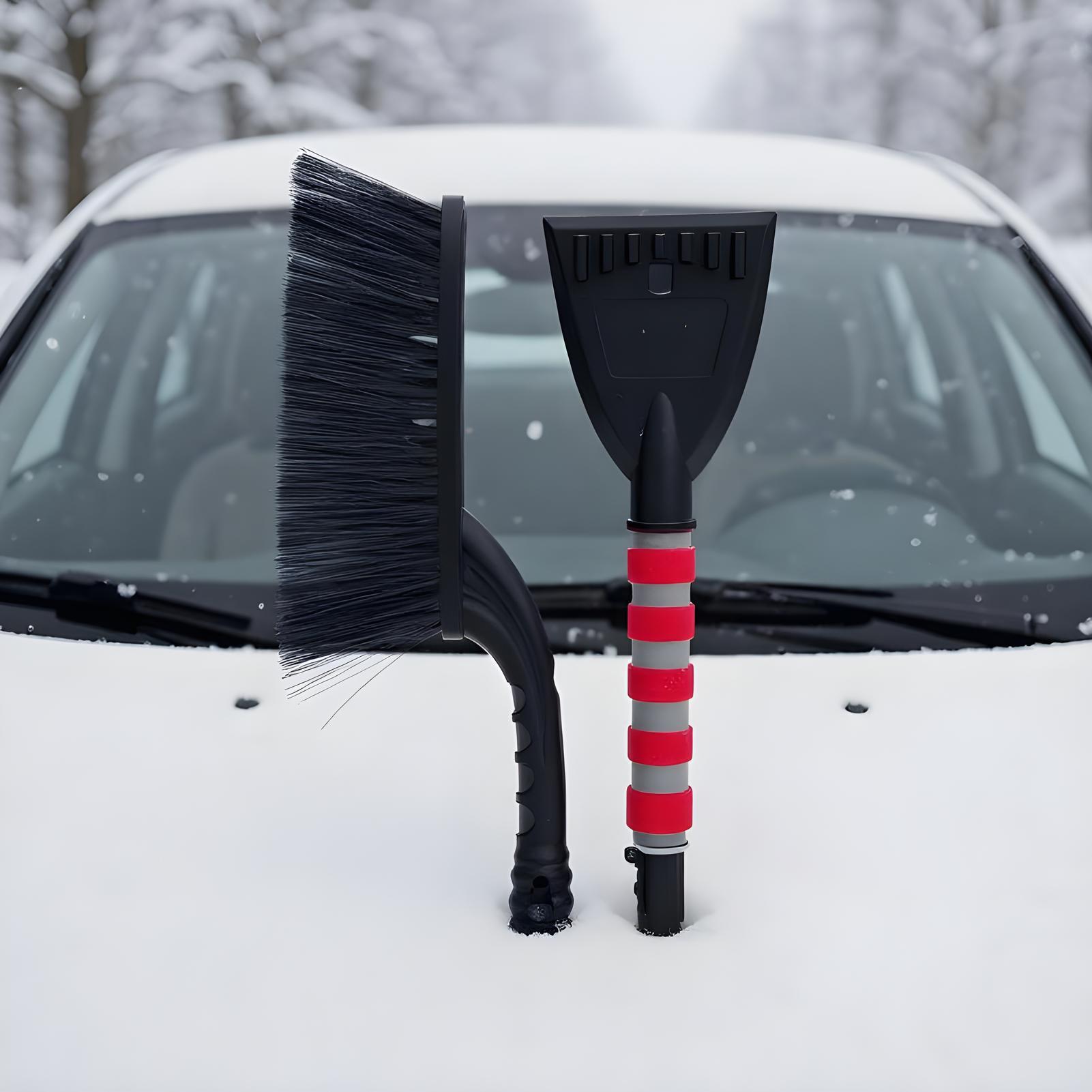 Car Scraper Snow Brush Windshi - Car Cleaning Brush recension och pris