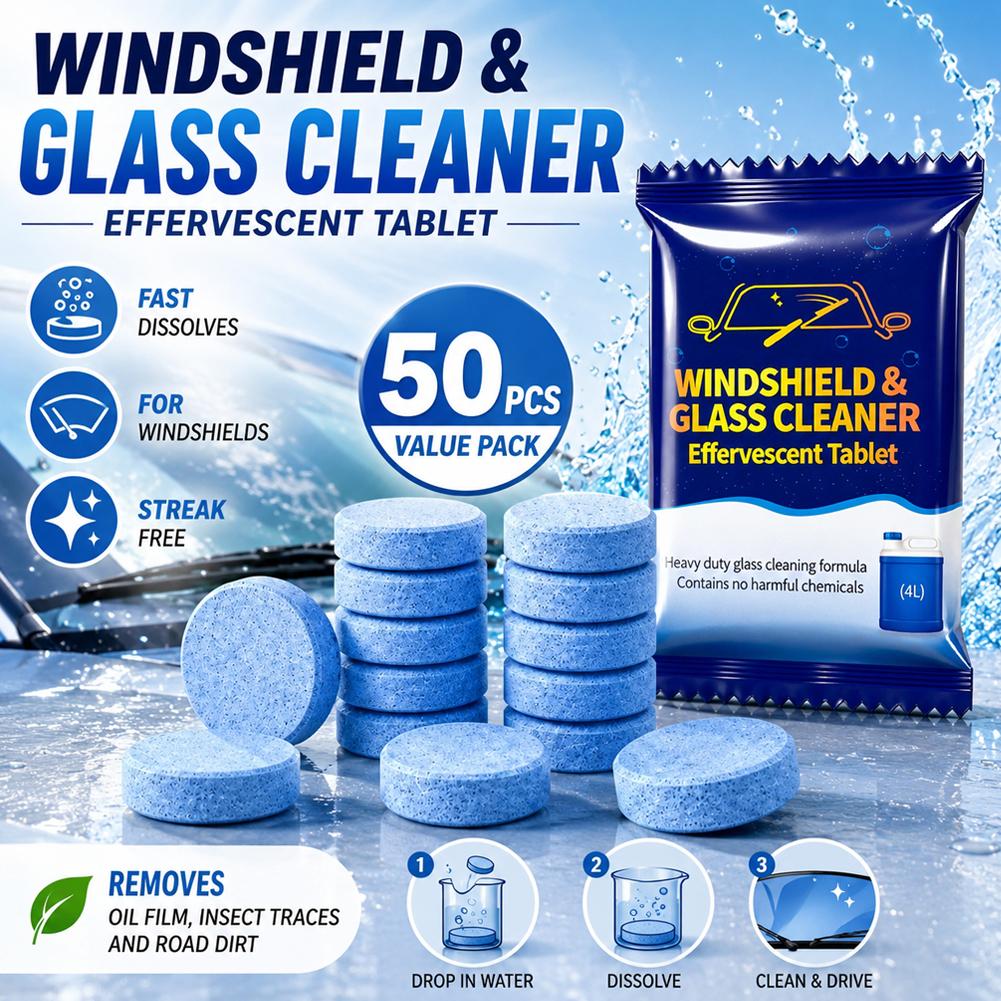 Car Windshield Washer Efferves - Glass Cleaner Streak recension och pris