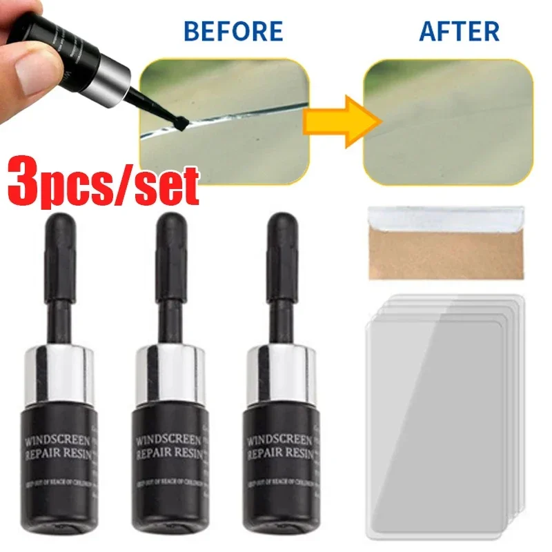 Car Glass Scratch Repair Fluid - Glass Cleaner Streak recension och pris