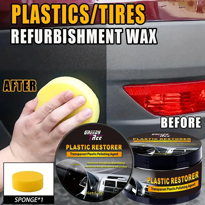 GREEDY TREE Automotive Plastic - Trim Restorer Plastic recension och pris