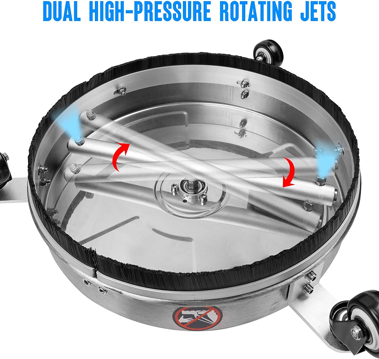 4000PSI 15 Inch Pressure Washe - Wheel Cleaner Alloy recension och pris