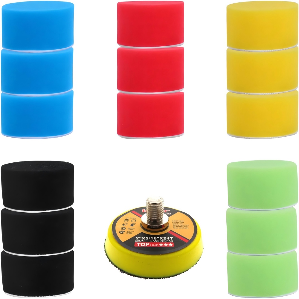 2Inch 50MM Car Doam Polishing  - Polish Pad Set Buffer recension och pris