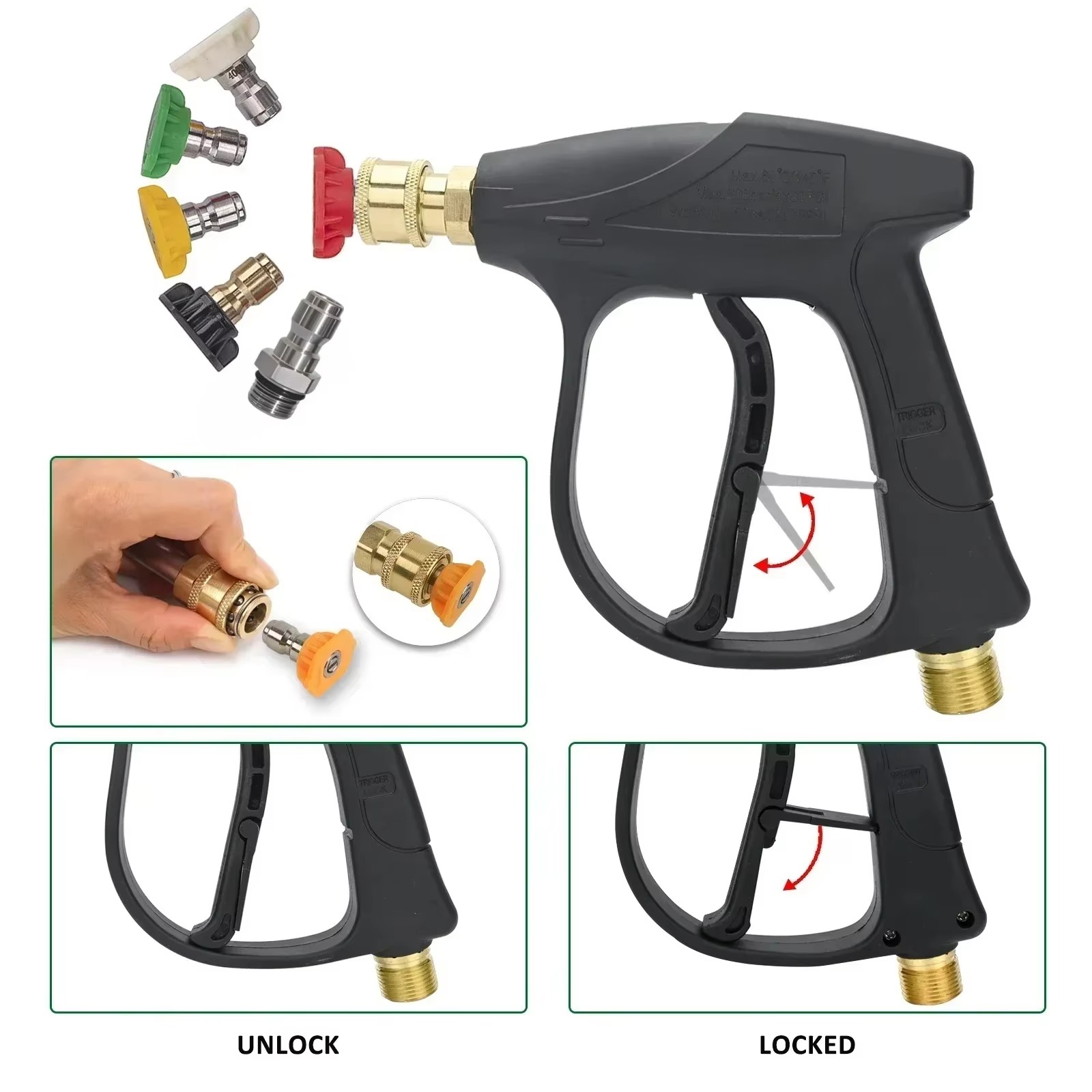 Snow Foam Cannon Lance Kit Com - Pressure Washer Foam Gun recension och pris