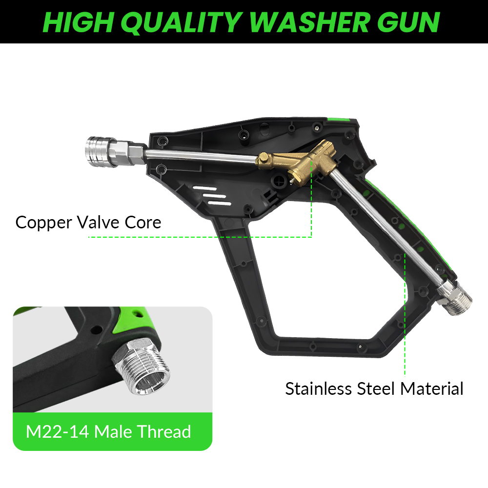 High Pressure Washer Accessori - Pressure Washer Foam Gun recension och pris