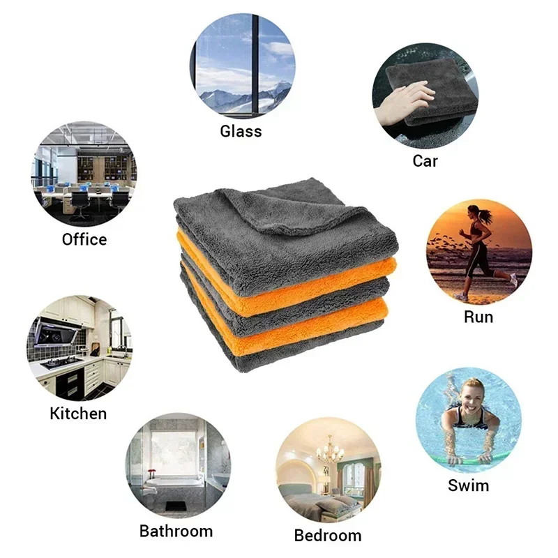 Edgeless Microfiber Car Towels - Microfiber Towel Detailing recension och pris