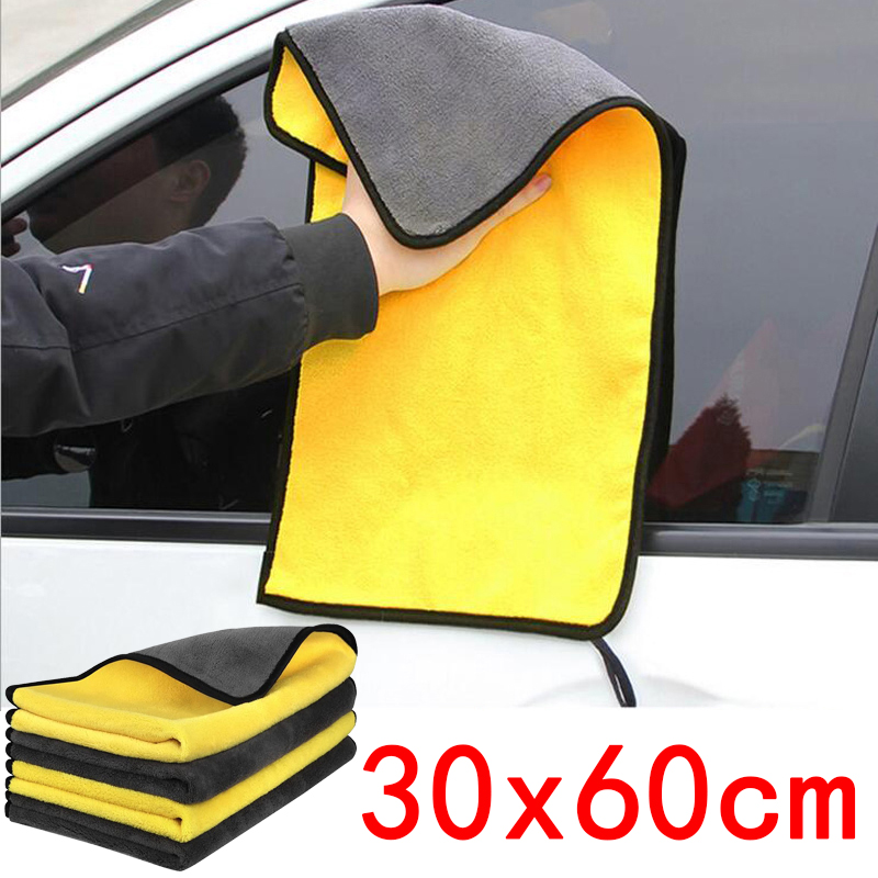2Pcs/lot 30x30/40/60cm Car Was - Microfiber Towel Detailing recension och pris