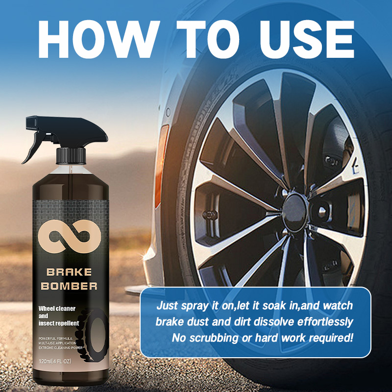 120ML Brake Bomber Car Hub Whe - Wheel Cleaner Alloy recension och pris