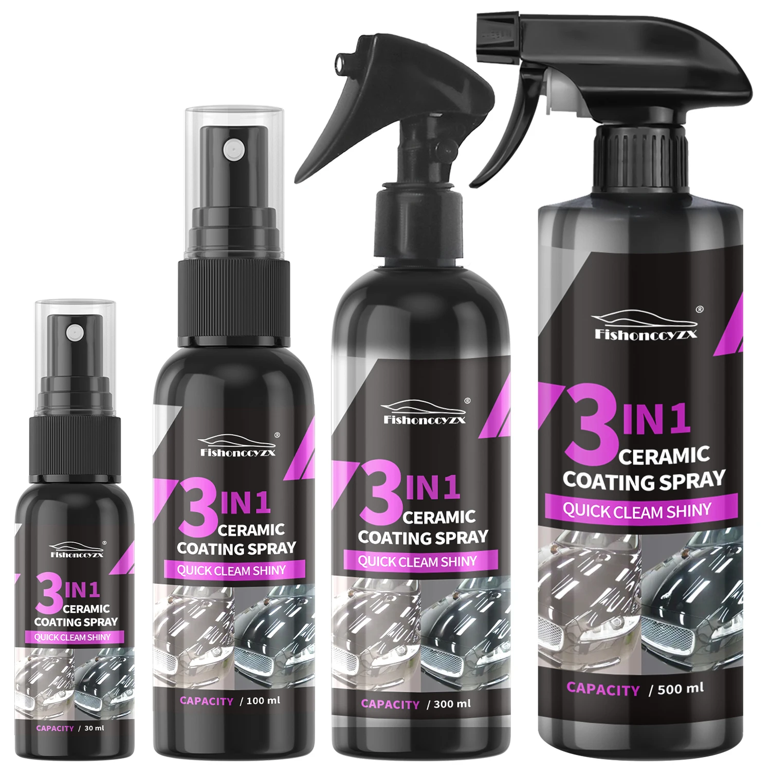 3 in 1 Car Ceramic Liquid Coat - Car Wax Ceramic Coating recension och pris
