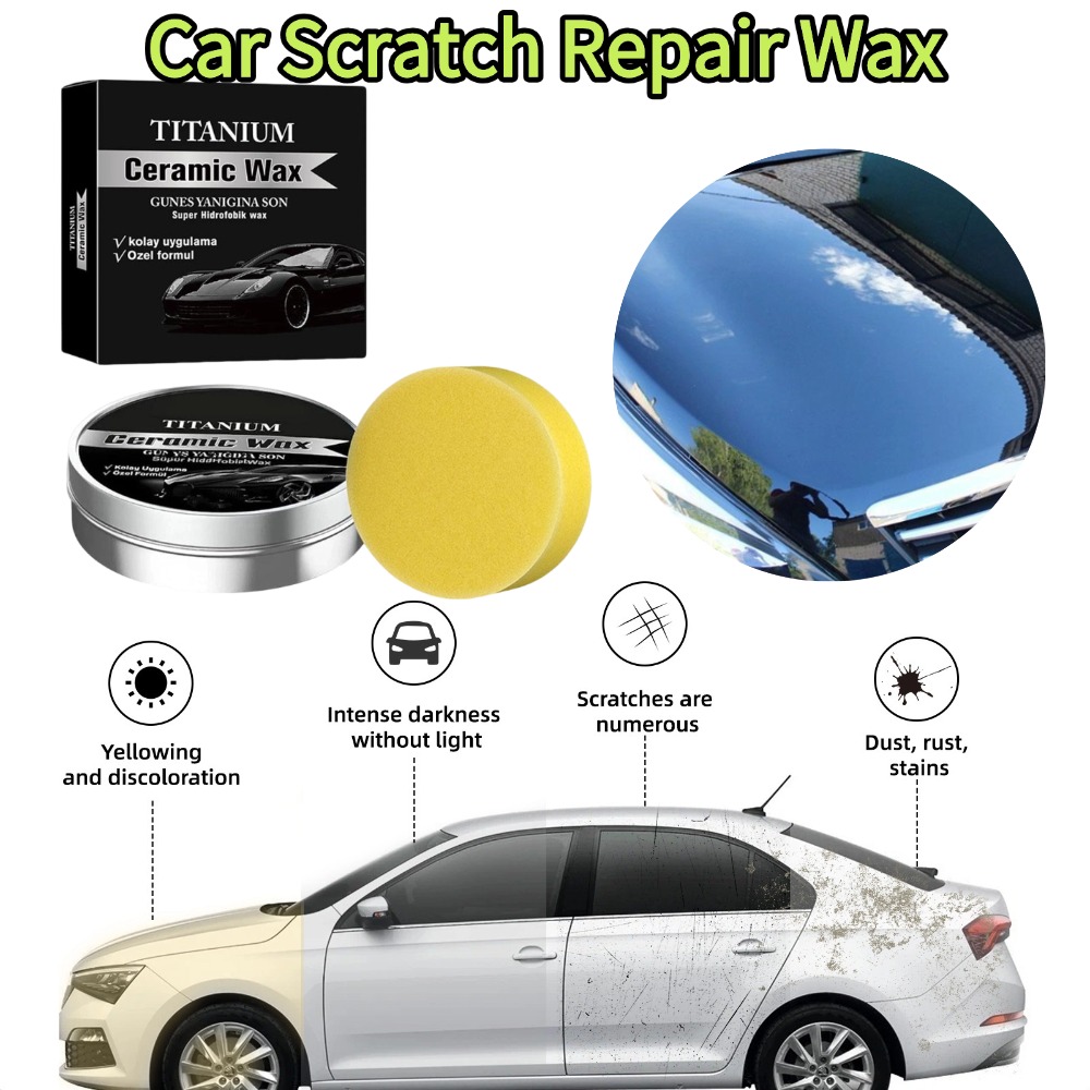 100g Titanium Ceramic Wax Crea - Car Wax Ceramic Coating recension och pris