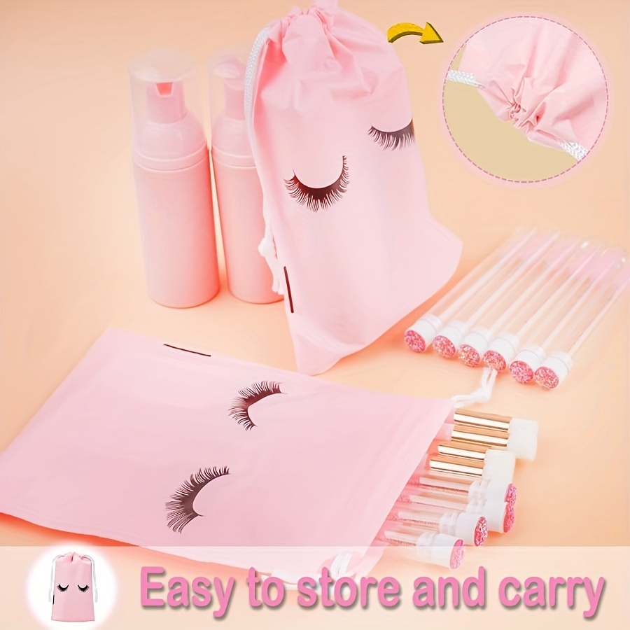 20Pcs Lash Care Kit - 5 Foam P - Detailing Brush Set recension och pris