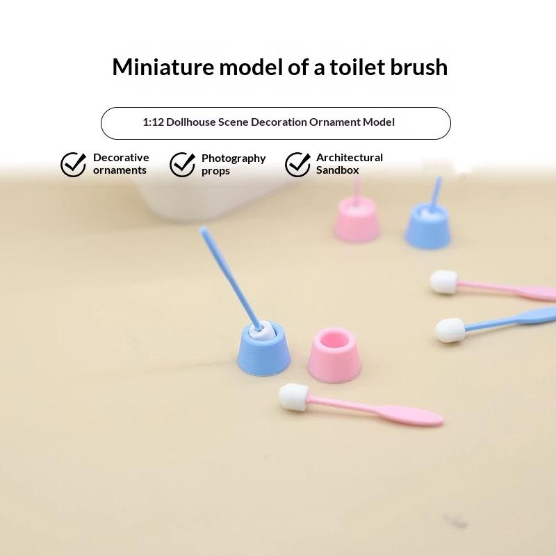 1 Set Mini Simulation Toilet B - Detailing Brush Set recension och pris