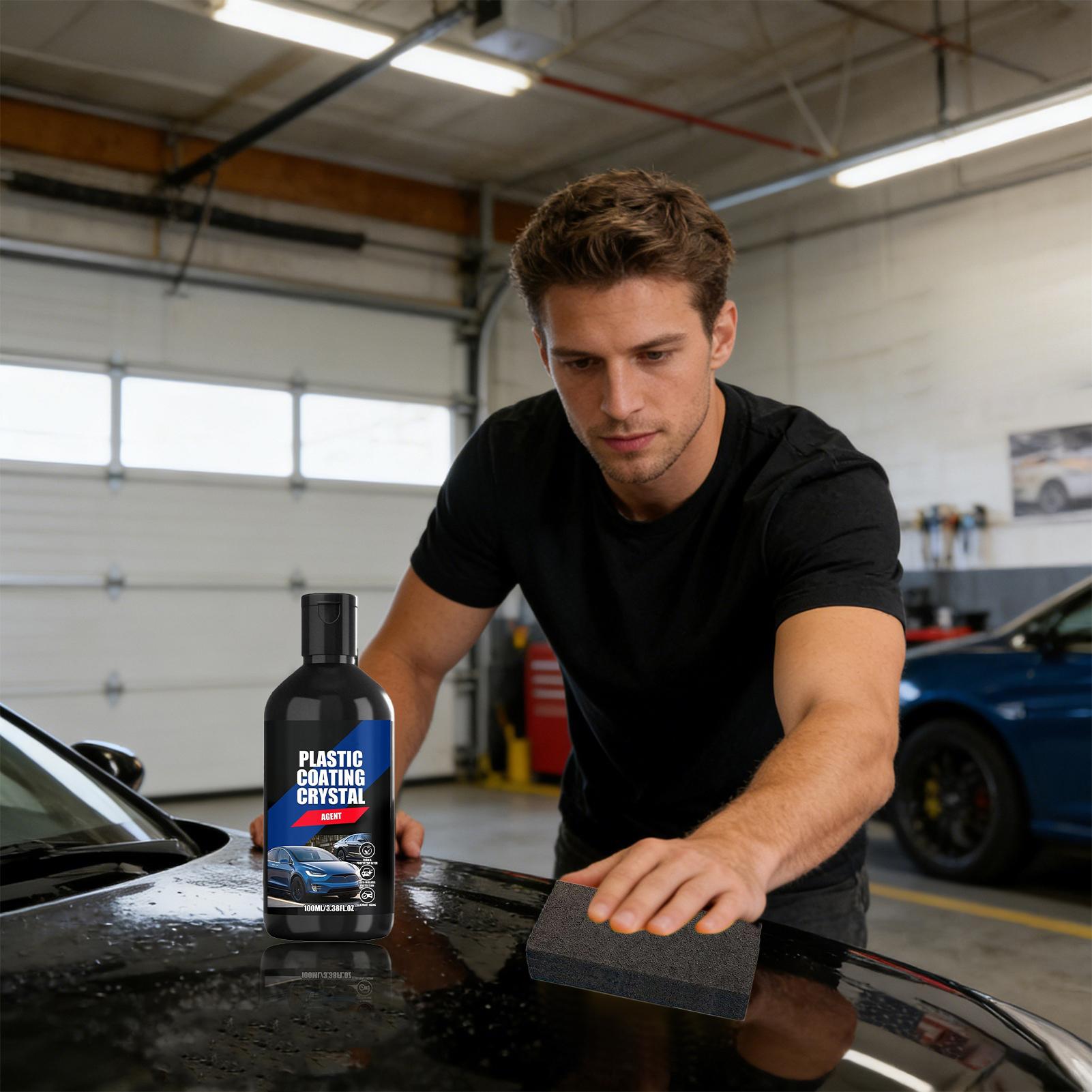 Car Black Trim Restorer 100ml, - Trim Restorer Plastic recension och pris