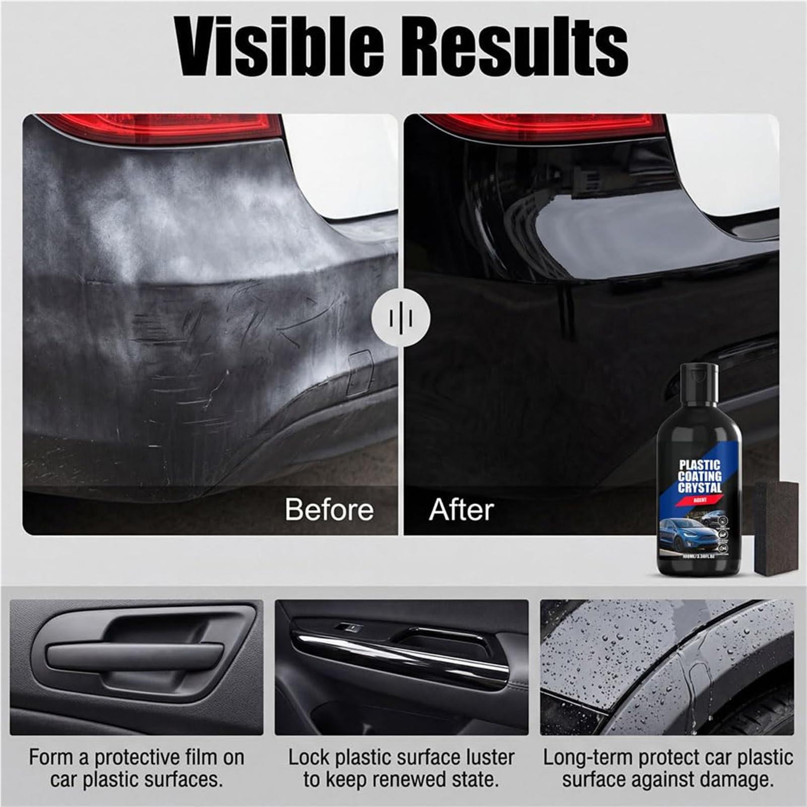 Car Black Trim Restorer 100ml, - Trim Restorer Plastic recension och pris