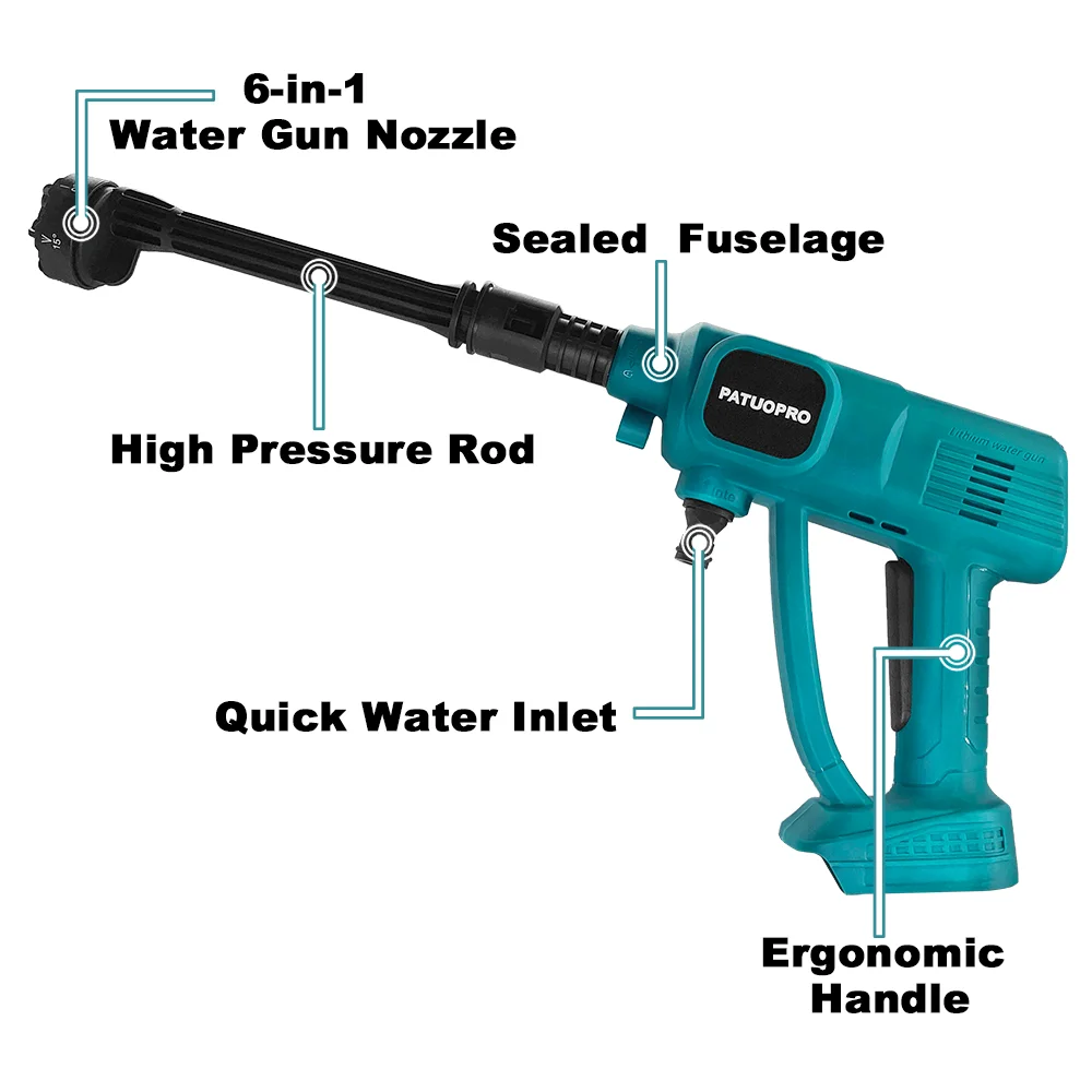 Cordless Car Washing Gun High  - Car Shampoo Ph recension och pris