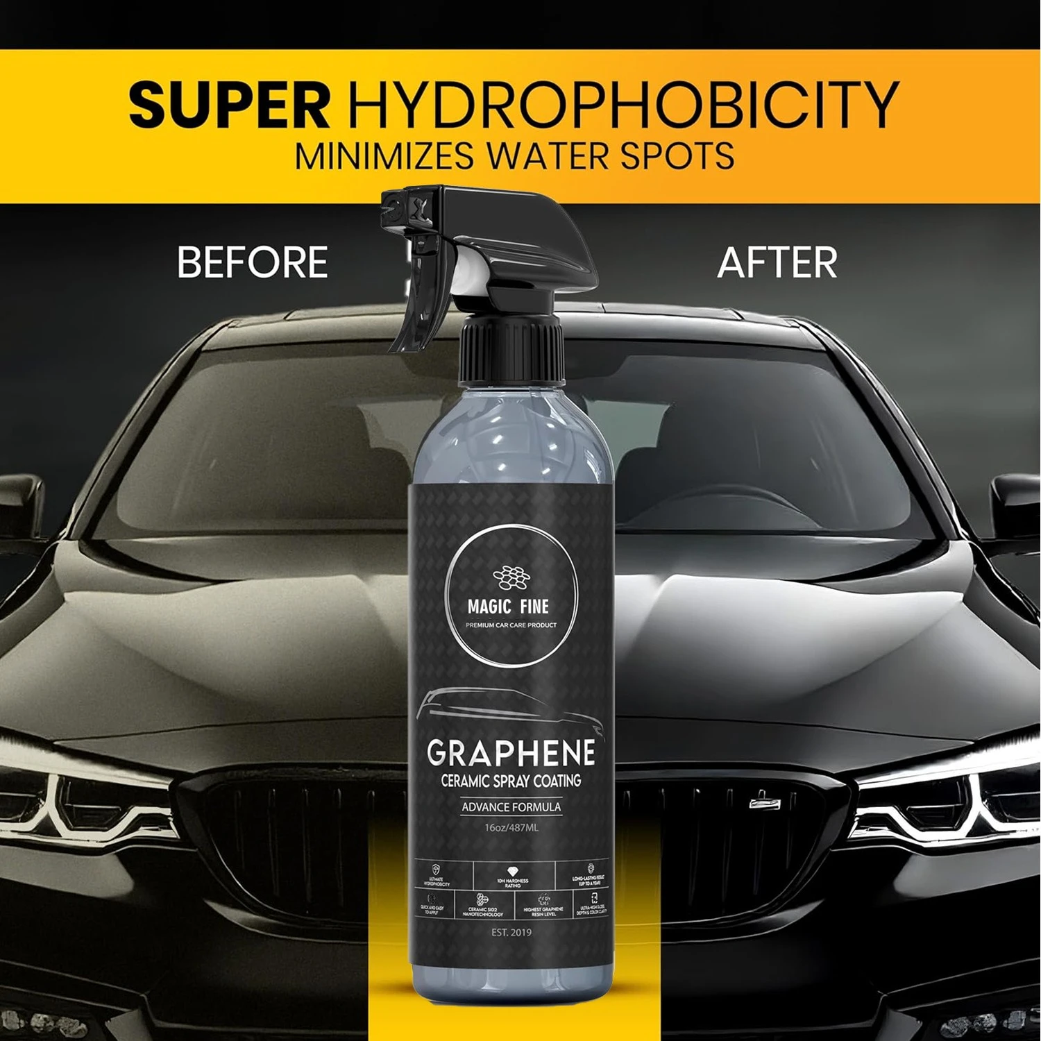 Graphene Ceramic Spray Coating - Car Wax Ceramic Coating recension och pris