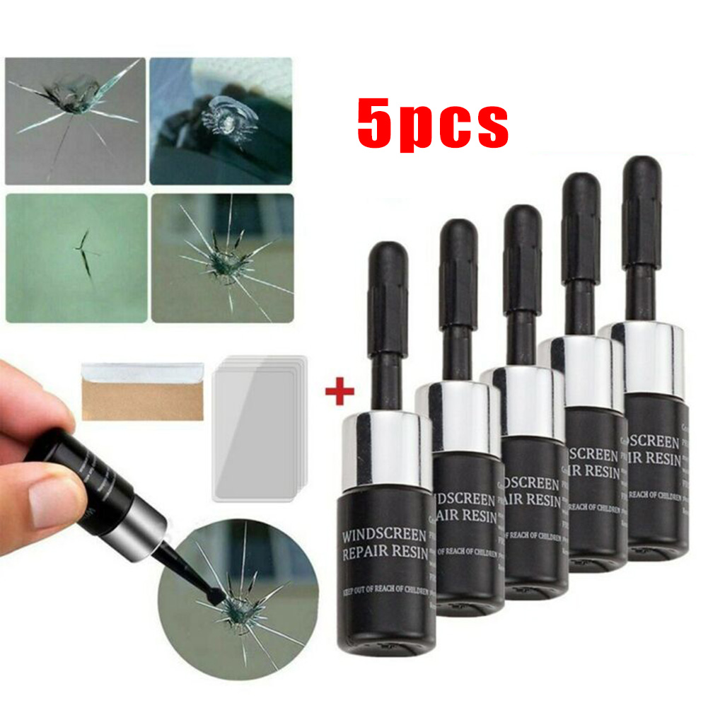 5PCS Automotive Windshield Gla - Glass Cleaner Streak recension och pris