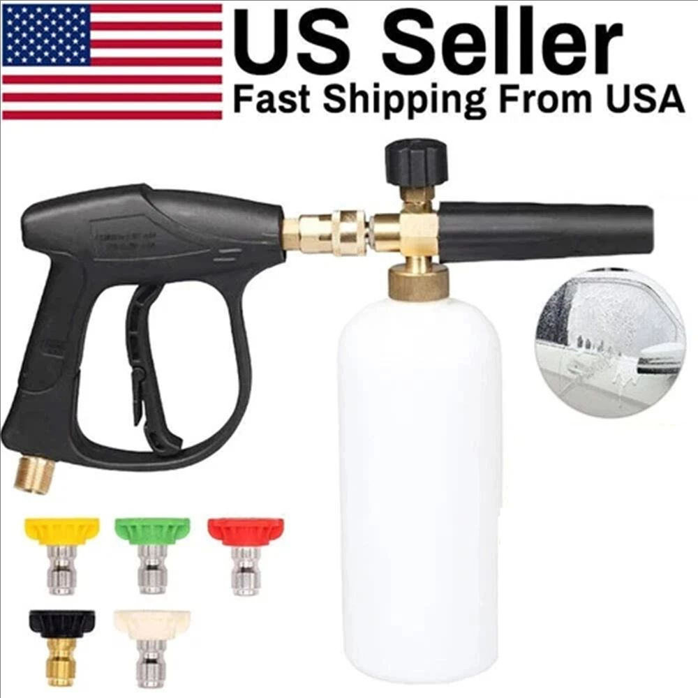 High Pressure Washer Gun+Snow  - Foam Cannon Car Wash recension och pris