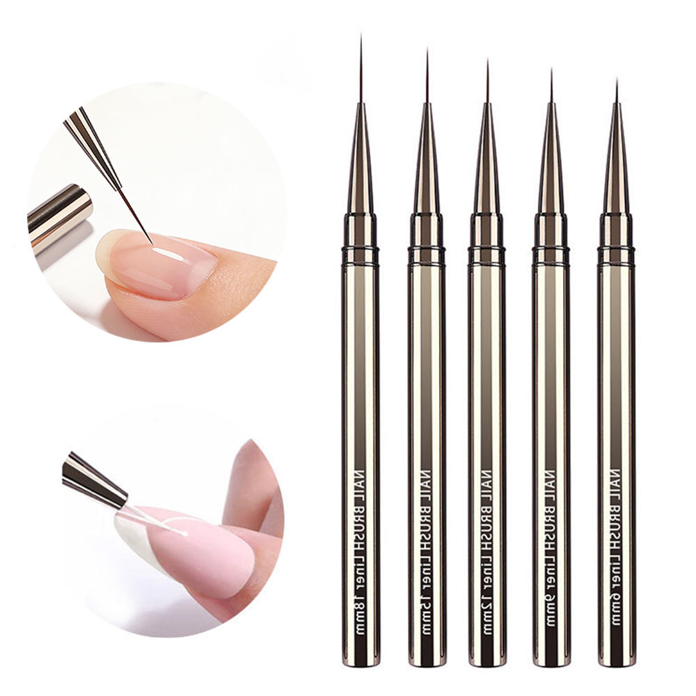5-Piece Professional Nail Art  - Detailing Brush Set recension och pris