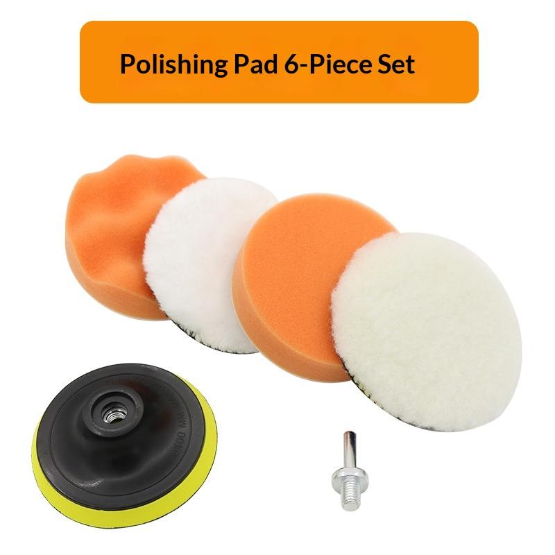 6Pcs Foam Pad Buffer Kit Polis - Polish Pad Set Buffer recension och pris