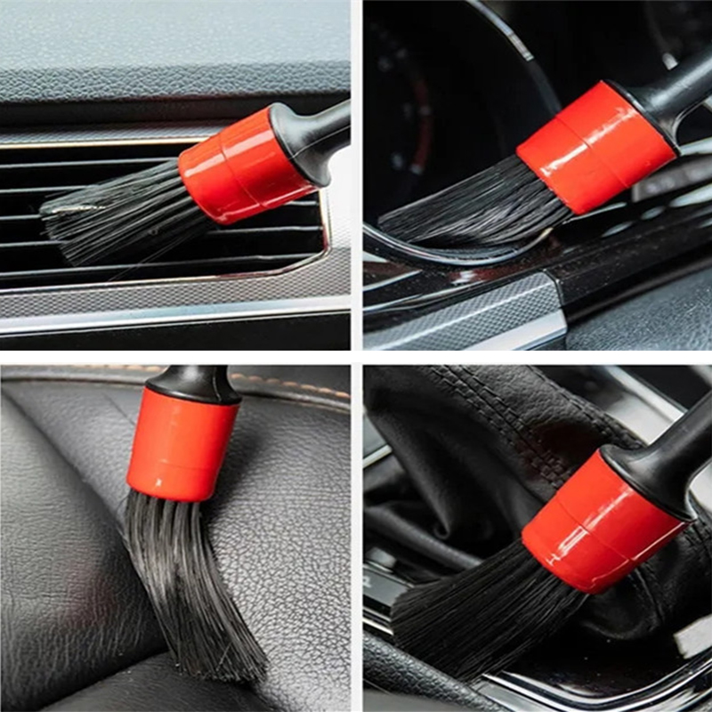 Plastic Car Cleaning Brush Set - Interior Detailing Kit recension och pris