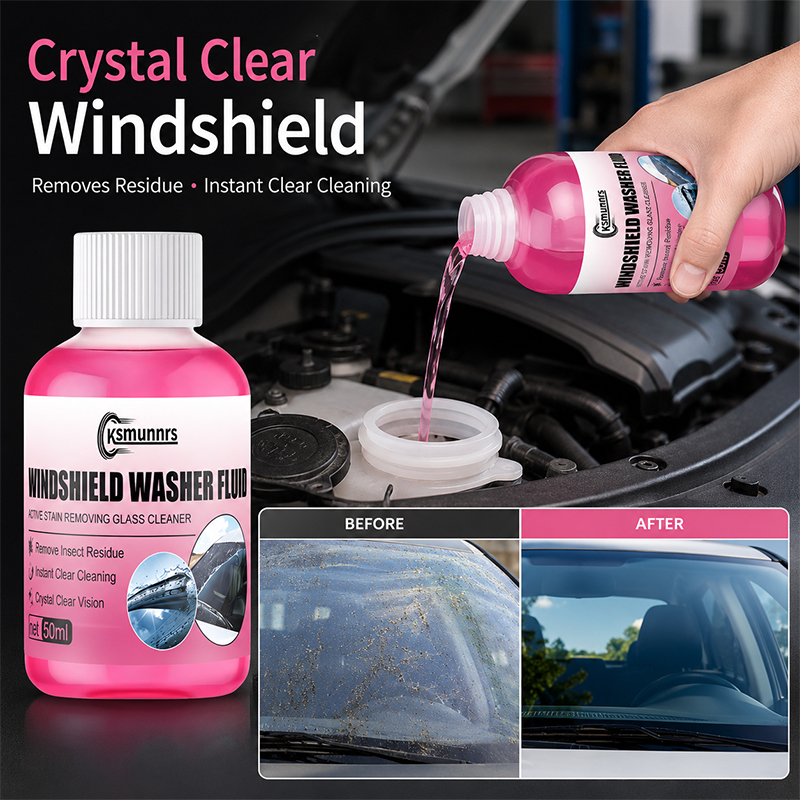 Car Glass Coating Washer Fluid - Glass Cleaner Streak recension och pris