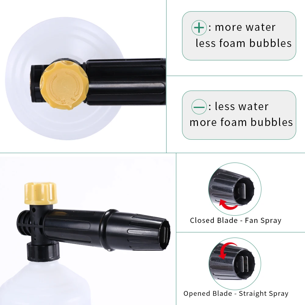Pressure Washer Adjusable Foam - Foam Cannon Car Wash recension och pris