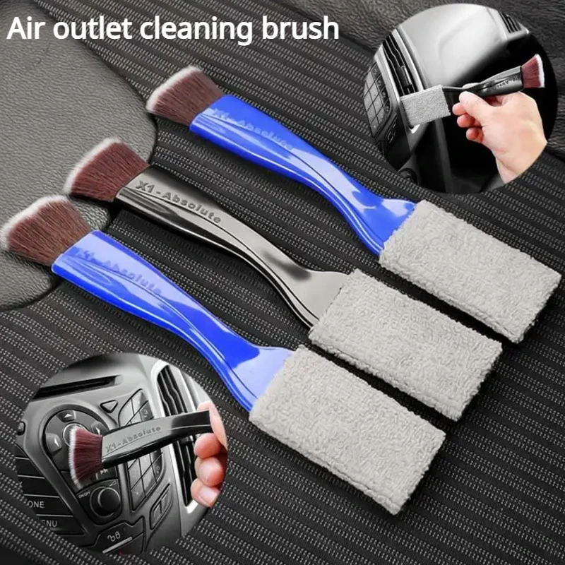 Double-Sided Car Air Condition - Car Cleaning Brush recension och pris