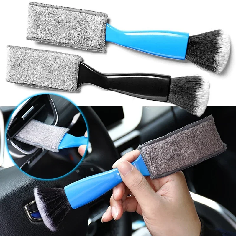 Double-Sided Car Air Condition - Car Cleaning Brush recension och pris