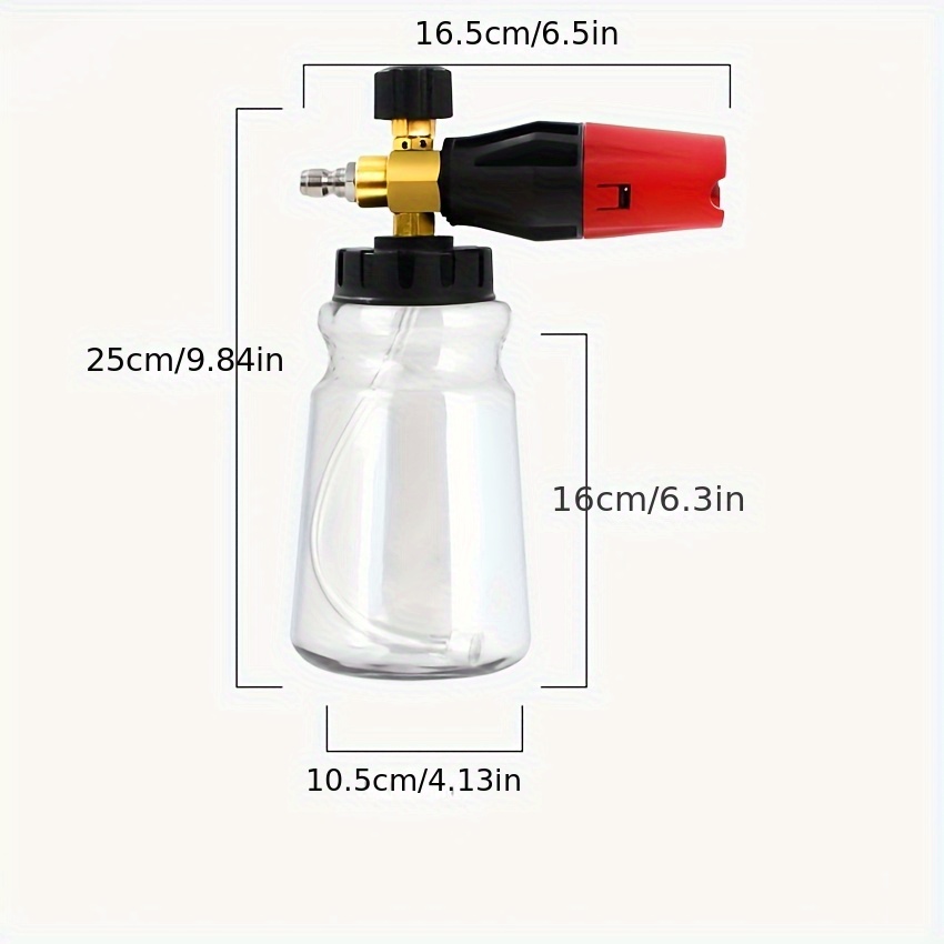 33.8oz Car Wash Foam Cannon -  - Foam Cannon Car Wash recension och pris