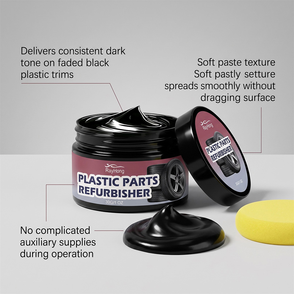 Black Trim Restorer For Cars P - Trim Restorer Plastic recension och pris