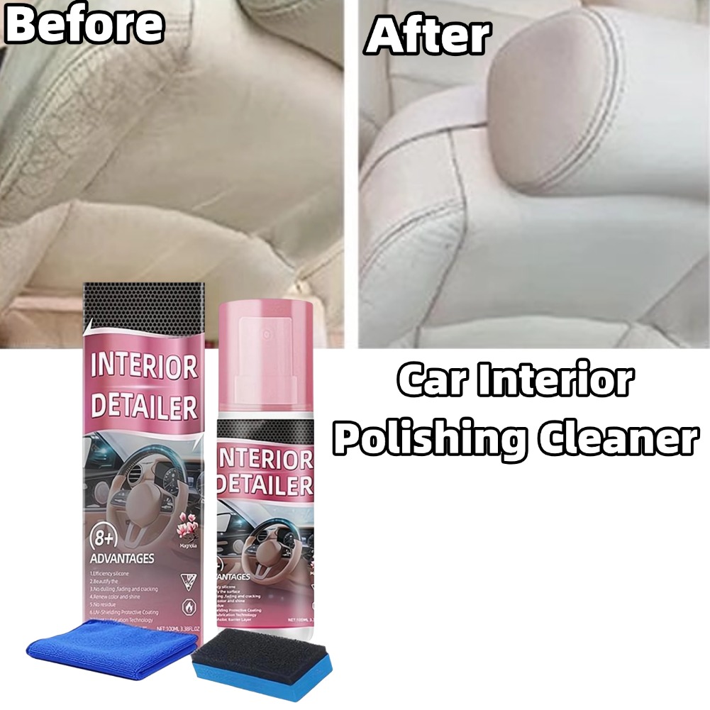 100ml Car Interior Polishing C - Leather Cleaner Interior recension och pris