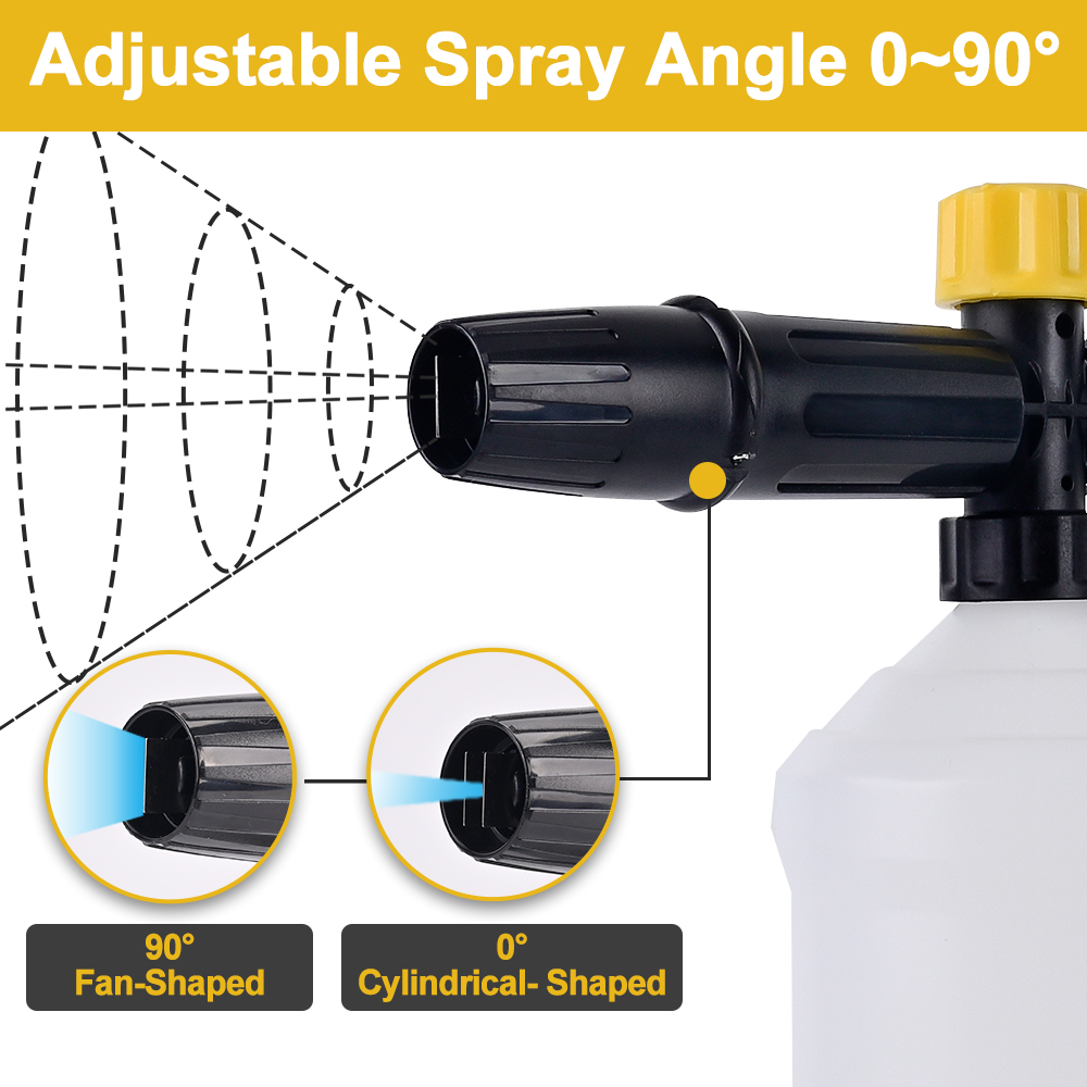 Pressure Washer Snow Foam Lanc - Foam Cannon Car Wash recension och pris
