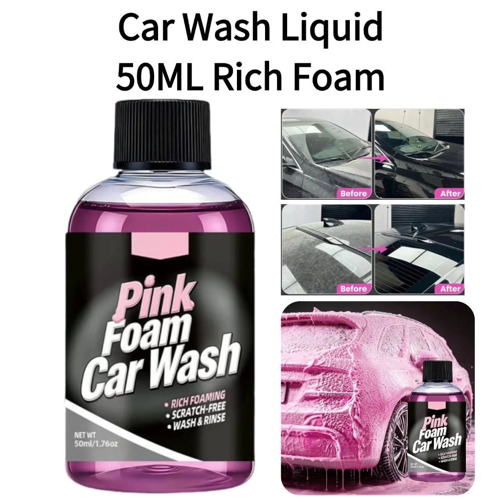 50ml Foam Car Wash Liquid Acti - Microfiber Towel Detailing recension och pris