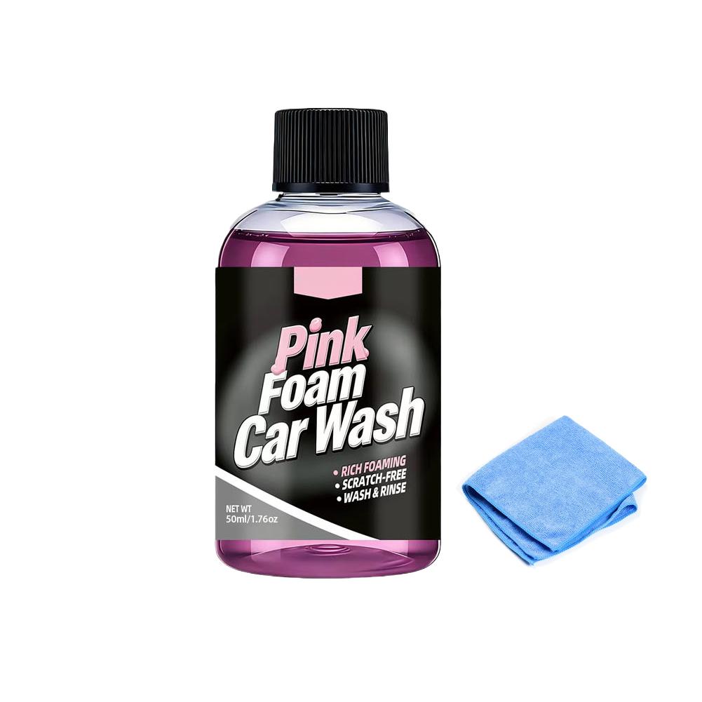 50ml Foam Car Wash Liquid Acti - Microfiber Towel Detailing recension och pris