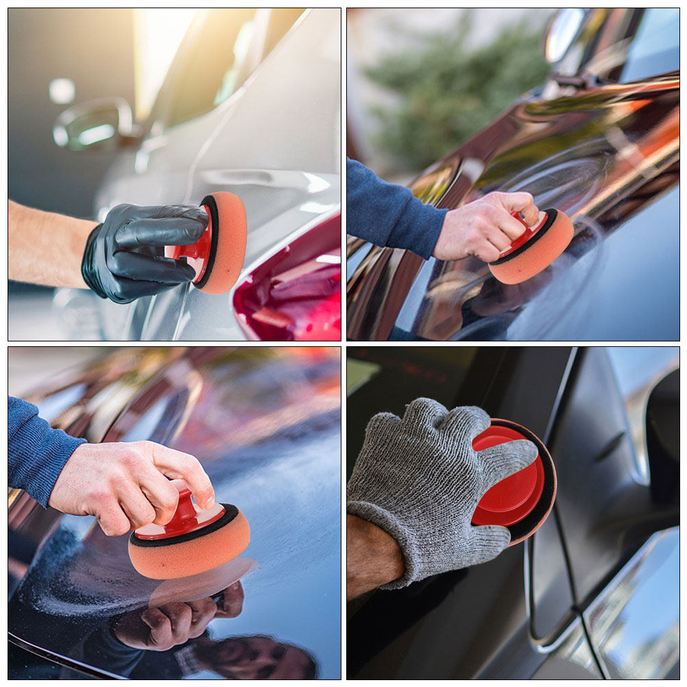 4-Piece Car Waxing Sponge Set  - Wax Applicator Pad recension och pris