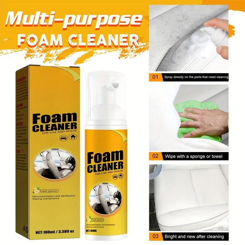 Multi functional foam cleaner  - Leather Cleaner Interior recension och pris