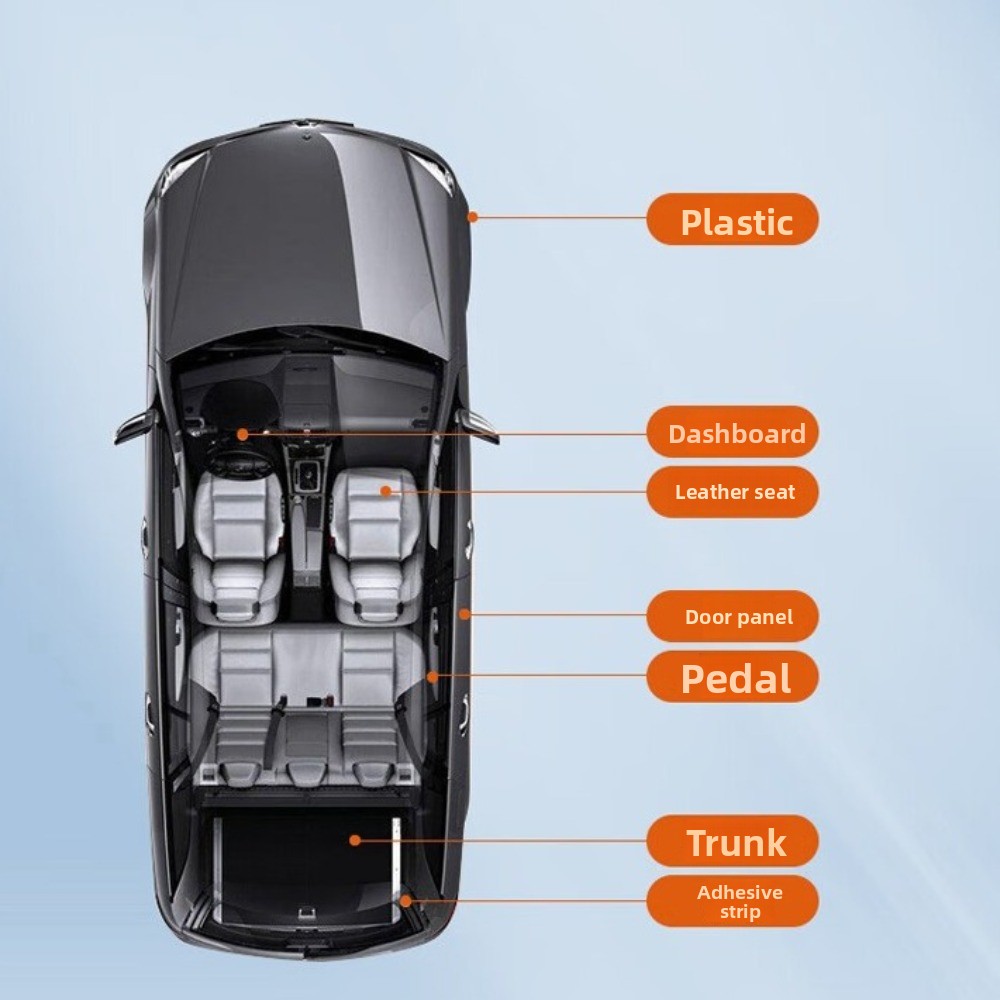 New Durable Crystal Coating Re - Trim Restorer Plastic recension och pris