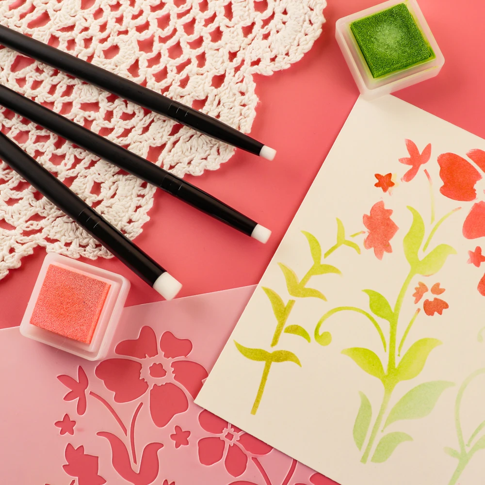 3Pcs/set Flat /angled Detailed - Detailing Brush Set recension och pris