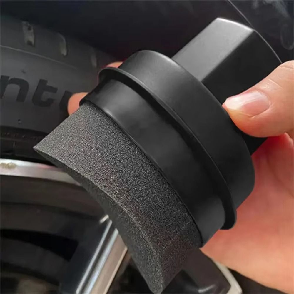 Curved Tire Polishing Sponge w - Wax Applicator Pad recension och pris